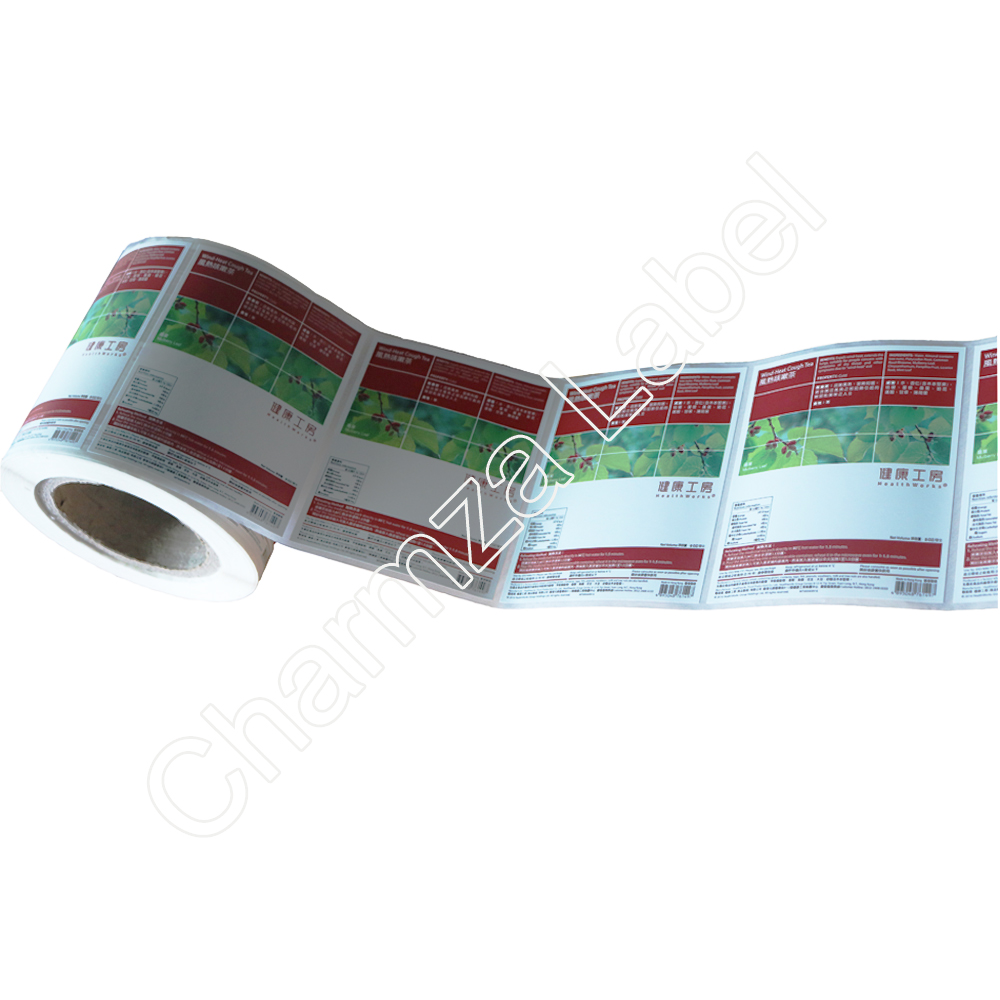 Custom pharmaceutical label printing