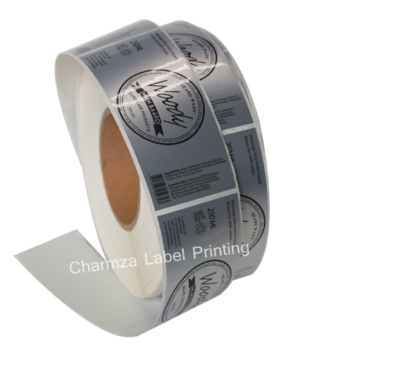 OEM Printing Adhesive Sliver Vinyl Label