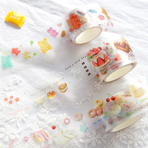 Clear Washi Tape Stickers